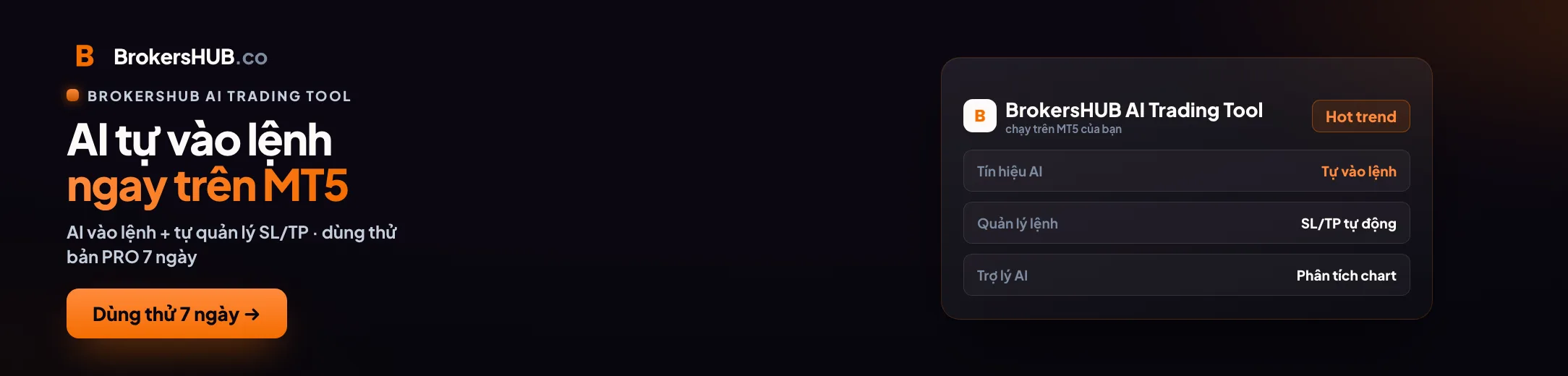 BH AI Trading — EA đa năng miễn phí cho MT5